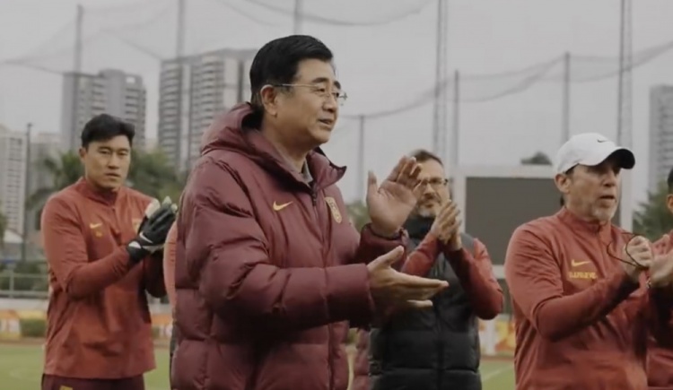  U20亞洲杯開賽在即，足協(xié)主席宋凱探班U20國青隊(duì)