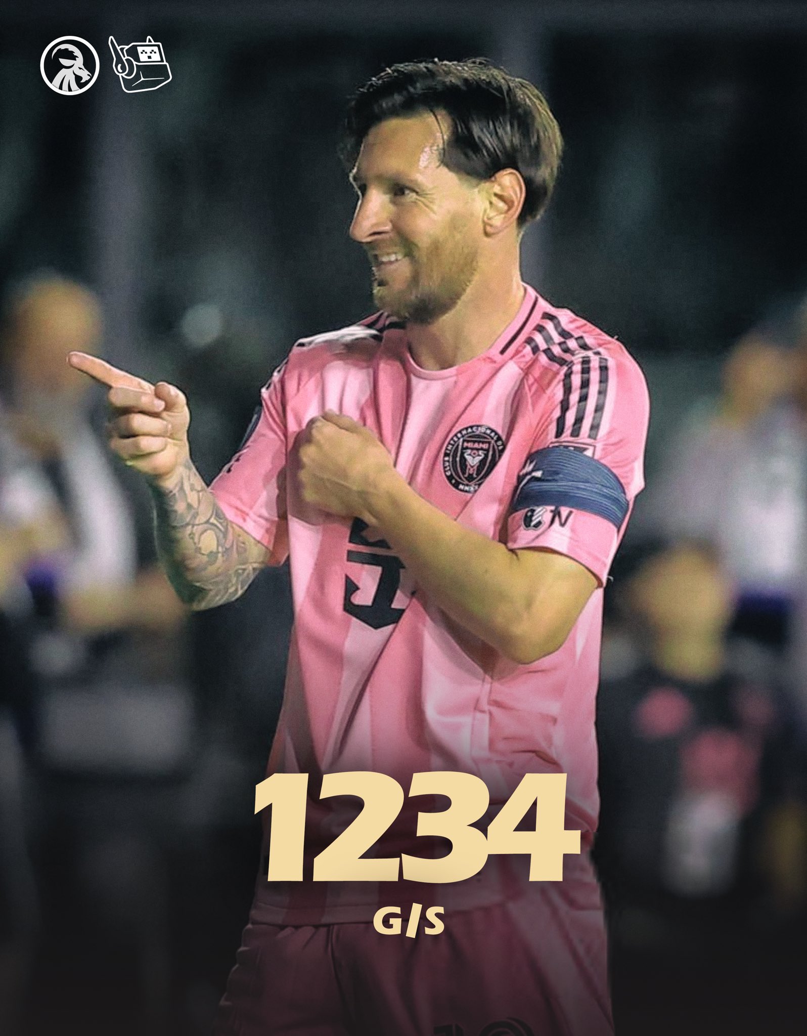  回歸即進球！37歲梅西生涯目前853球381助，參與進球數(shù)1234球！