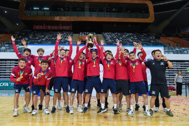  寧夏平羅恒利2-1杭州臨平吳越錢唐，首奪全國五人制錦標賽冠軍