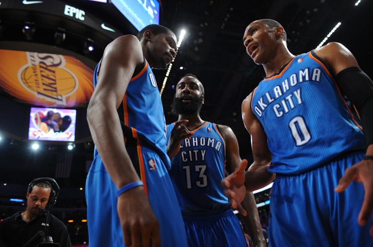  雷霆三少得分全部進入歷史前20！他們是NBA歷史最大的如果嗎？