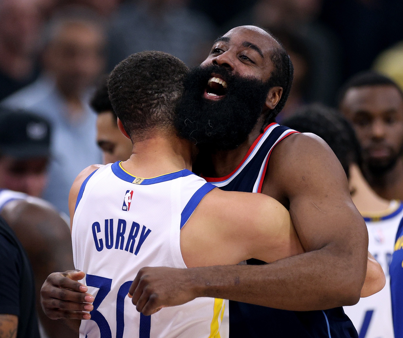  諸神黃昏！庫(kù)里哈登先后50+ NBA歷史首次兩名35歲以上球員轟50+！