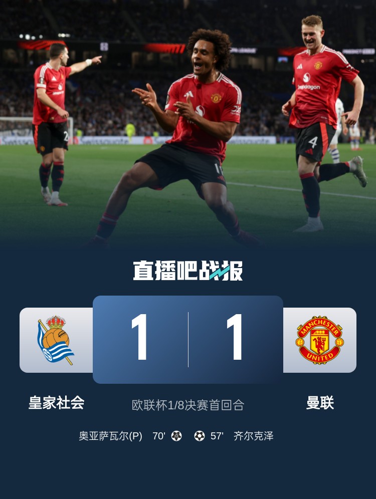  能否拿下歐聯(lián)杯？曼聯(lián)本賽季歐聯(lián)杯繼續(xù)不敗，9場5勝4平